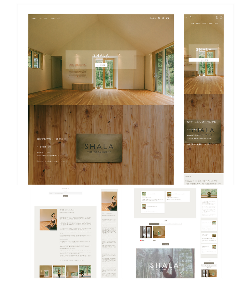 Shopifyデザイン